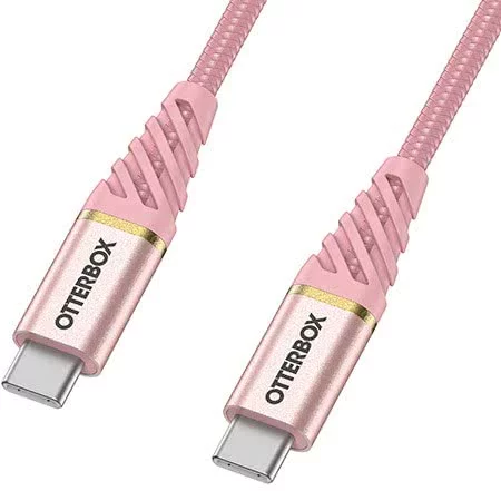 Levně Kabel Otterbox Premium Cable USB C-C 1M USB-PD rose gold col. (78-52684)