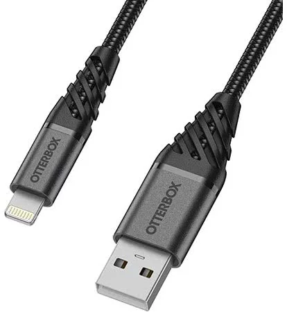 Levně Kabel Otterbox Premium Cable USB A-Lightning 2M black (78-52644)