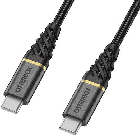Levně Kabel Otterbox Premium Cable USB C-C 1M USB-PD black (78-52677)