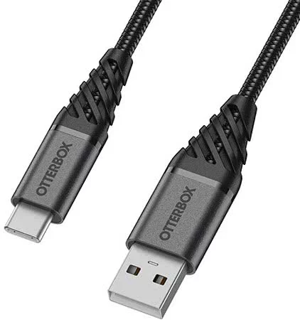 Levně Kabel Otterbox Premium Cable USB A-C 2M black (78-52665)