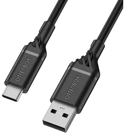 Levně Kabel OtterBox 2m USB-C to USB-A Cable, Black (78-52659)