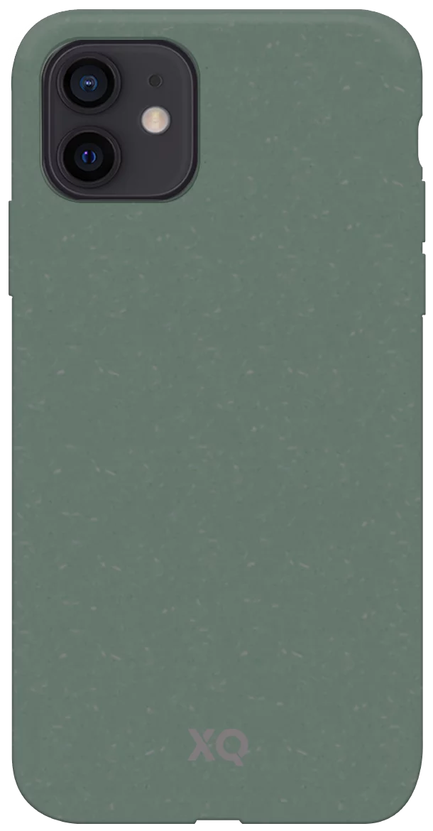 Levně Kryt XQISIT Eco Flex Anti Bac for iPhone 12 mini palm green (42357)