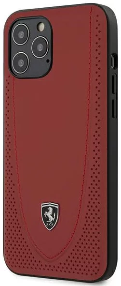 Levně Kryt Ferrari FEOGOHCP12LRE iPhone 12 Pro Max 6,7" red hardcase Off Track Perforated (FEOGOHCP12LRE)