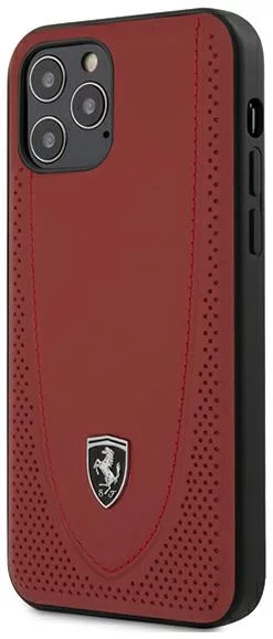 Levně Kryt Ferrari FEOGOHCP12MRE iPhone 12/12 Pro 6,1" red hardcase Off Track Perforated (FEOGOHCP12MRE)