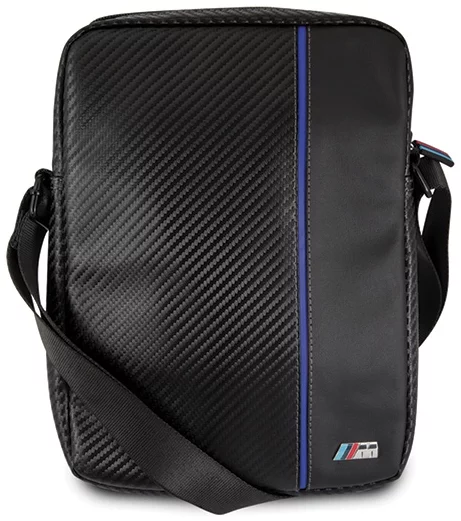 Levně BMW bag BMTB8CAPNBK Tablet 8" black Carbon / Blue Stripe (BMTB8CAPNBK)