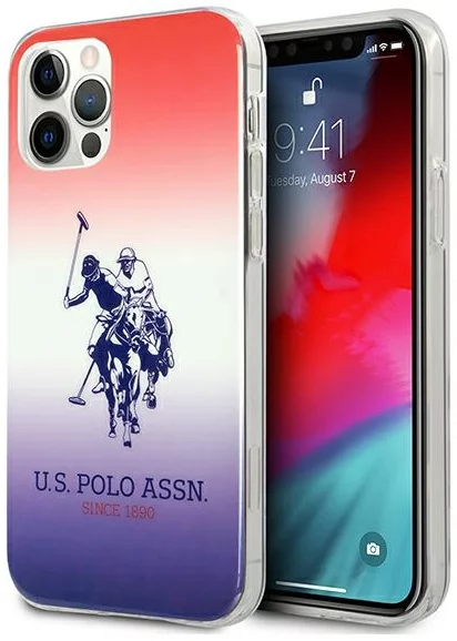 Levně Kryt US Polo USHCP12LPCDGBR iPhone 12 Pro Max 6,7" Gradient Collection (USHCP12LPCDGBR)