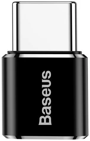 E-shop Baseus Micro USB to USB Type-C adapter - black (6953156263529)