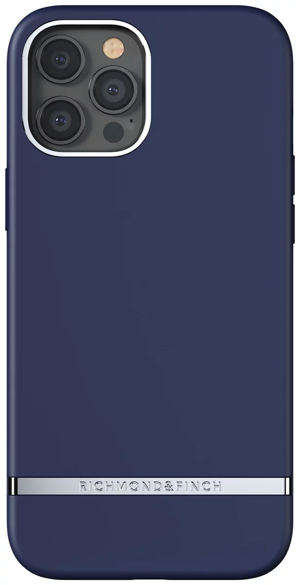 Levně Kryt Richmond & Finch Navy for iPhone 12 Pro Max blue (43117)