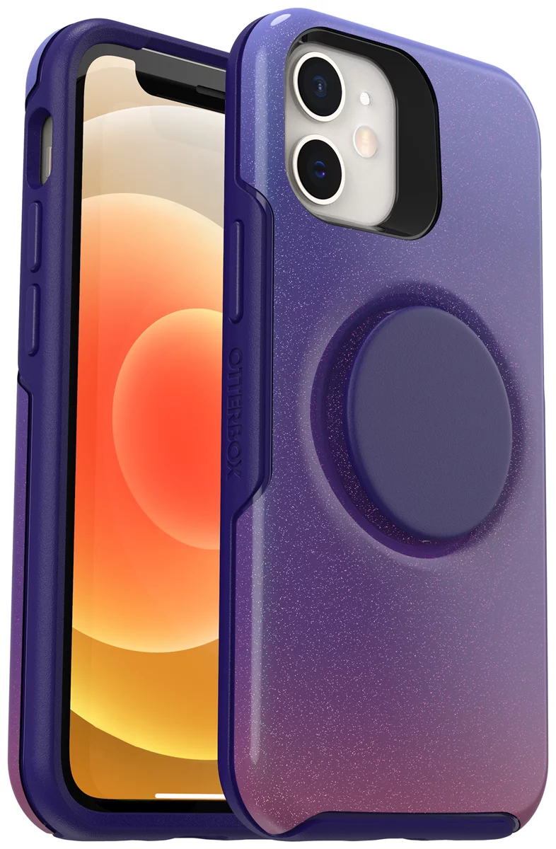 Levně Kryt Otterbox Otter+Pop Symmetry for iPhone 12 mini violet (77-65391)