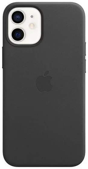 Apple iPhone 12 mini Leather Case with MagSafe Black MHKA3ZM/A - Best Buy