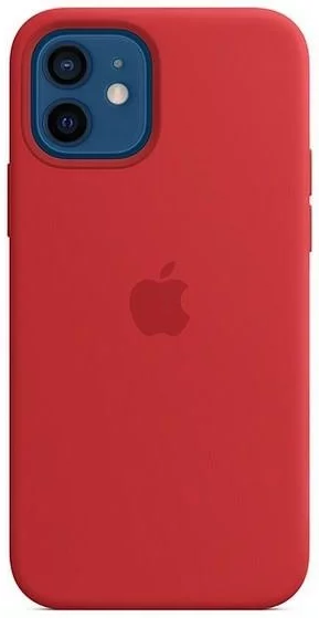 Levně Kryt Apple iPhone 12 | 12 Pro Silicone Case with MagSafe - RED (MHL63ZM/A)