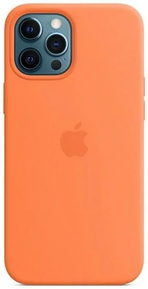 Levně Kryt Apple iPhone 12 Pro Max Silicone Case with MagSafe - Kumquat MHL83ZM/A