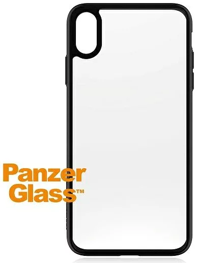 Levně Kryt PanzerGlass ClearCase iPhone Xs Max Black (0221)