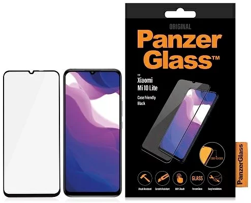 Ochranné sklo PanzerGlass Xiaomi Mi 10 Lite - Black