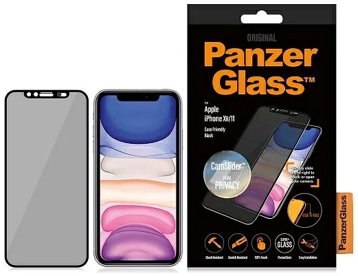 Ochranné sklo PanzerGlass iPhone XR/11 - Dual Privacy