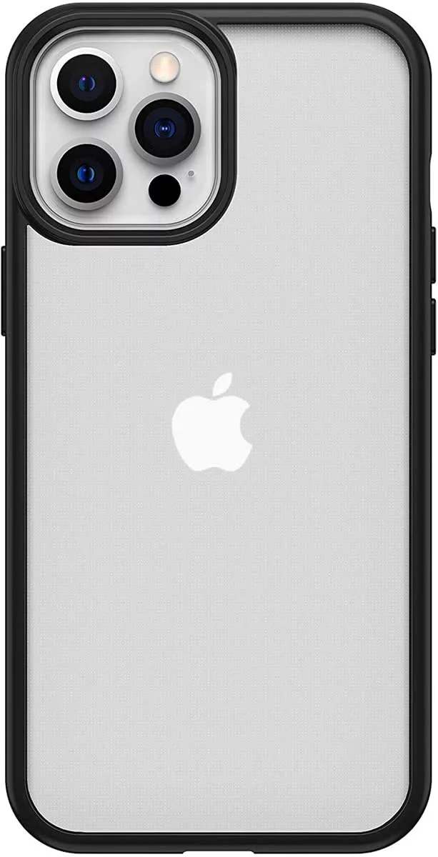 E-shop Kryt OTTERBOX REACT IPHONE 12 PRO MAX BLACK CRYSTAL-CLEAR -PROPACK (77-66279)
