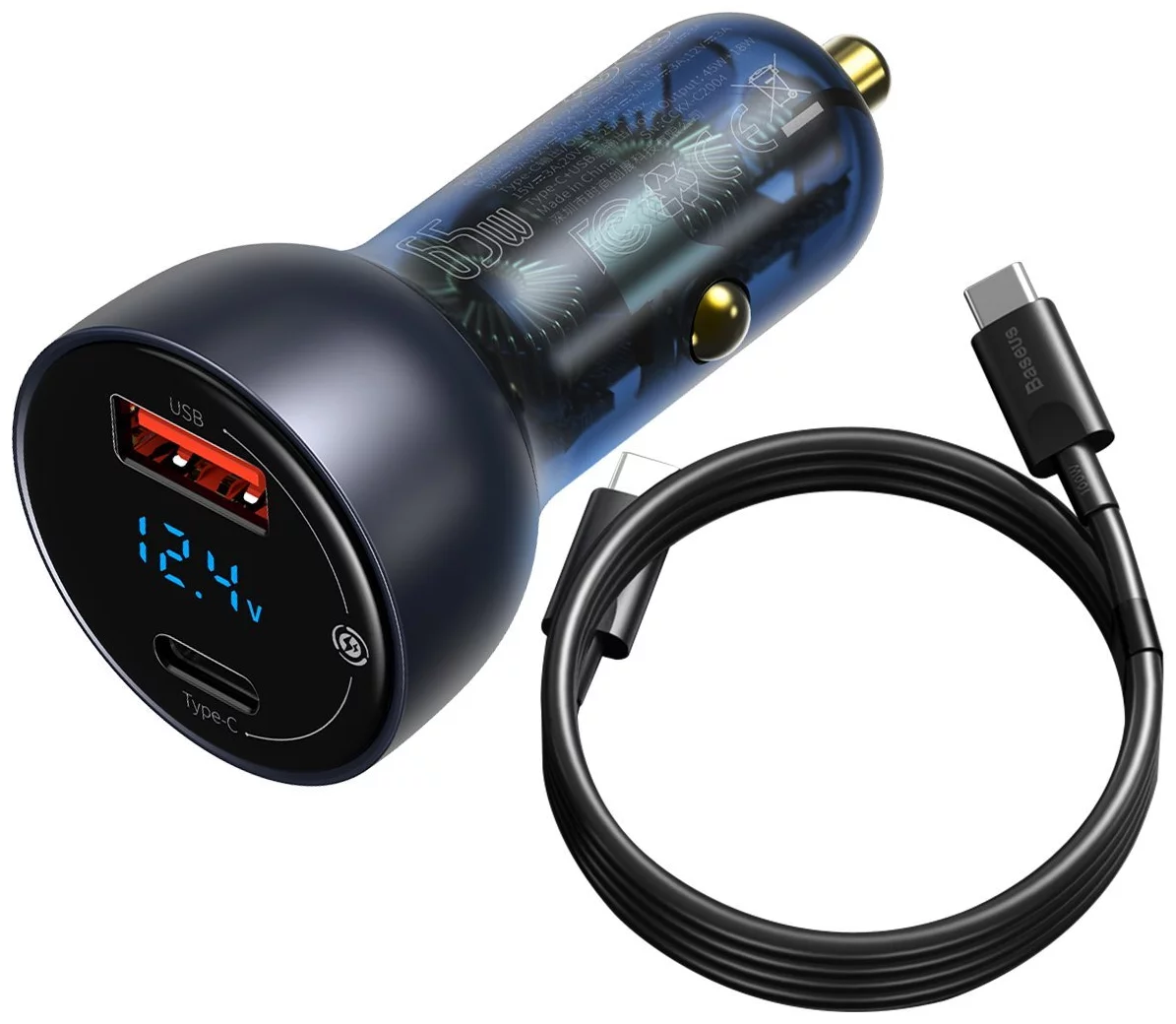 Buy AINOPE Car Charger Super Fast Charge, 63W PD USB C Car Charger