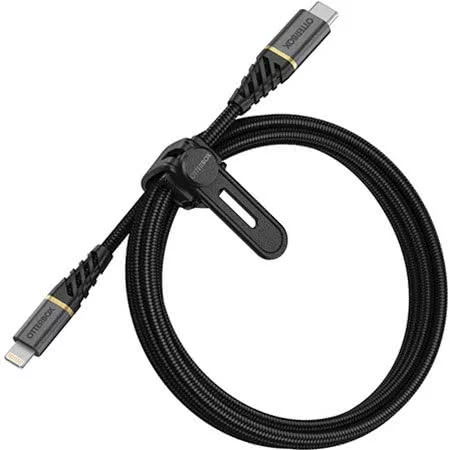 Levně Kabel Otterbox Premium Cable USB C-Lightning 1M USB-PD black (78-52654)