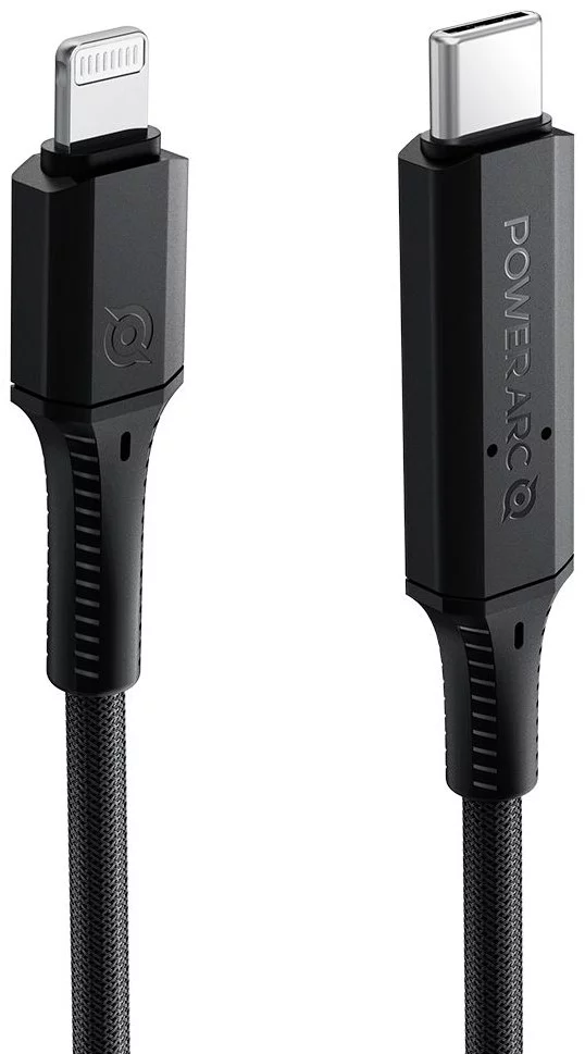 Cable Spigen Pb1901 Powerarc Lightning Mfi Cable Pd100w 2a 100cm Black 000ca