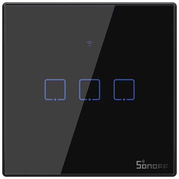 E-shop Vypínač Sonoff WiFi Smart Switch + RF 433 T3 EU TX
