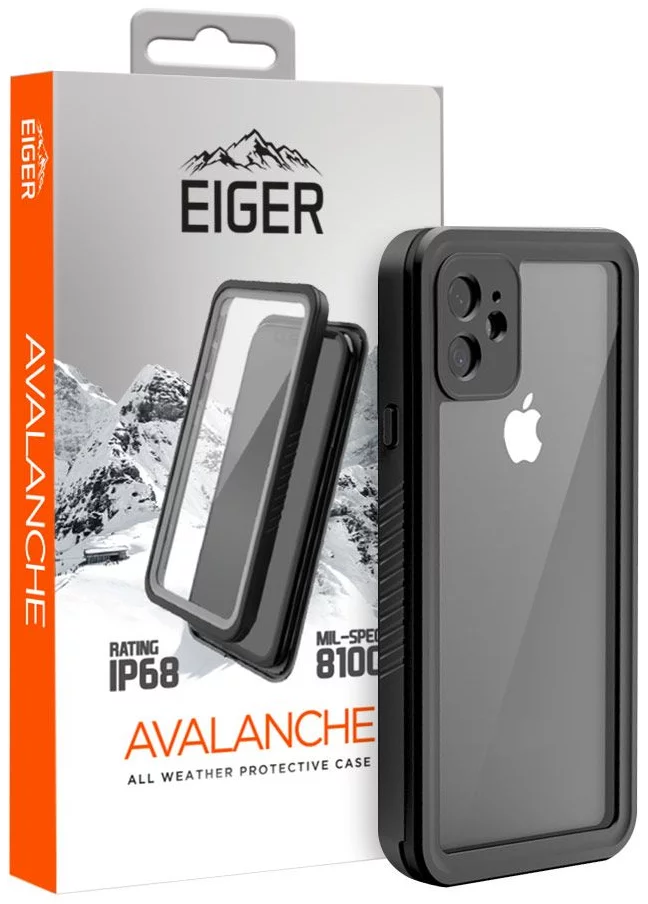 Levně Kryt Eiger Avalanche Case for Apple iPhone 11 in Black