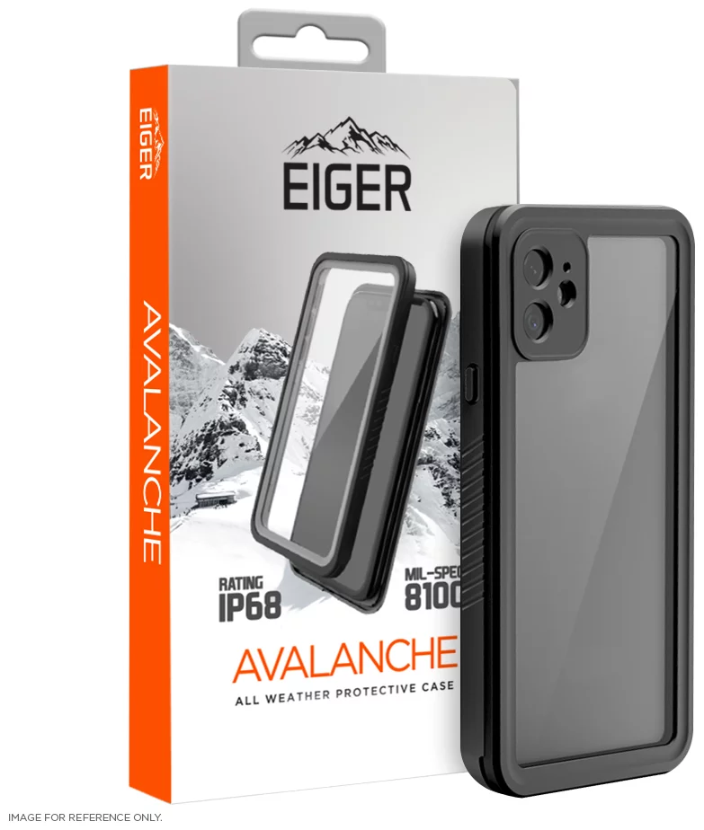 E-shop Kryt Eiger Avalanche Case for Apple iPhone 12 in Black