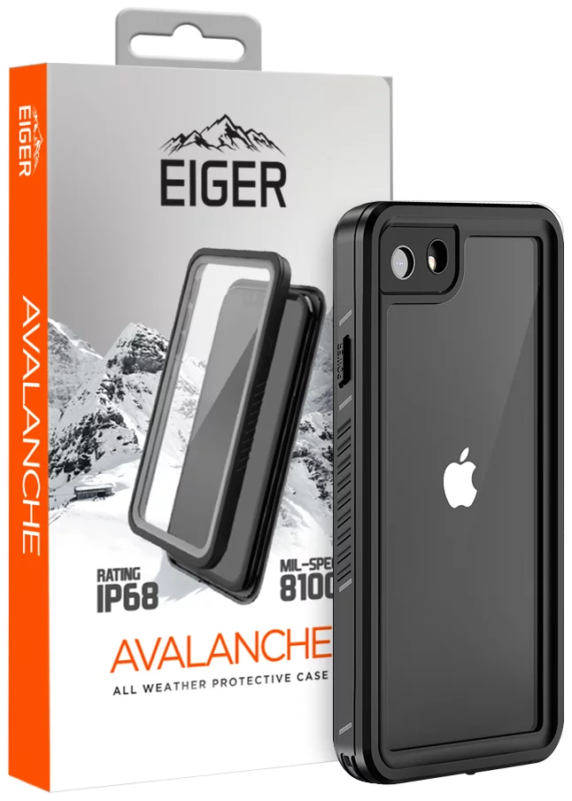 Levně Kryt Eiger Avalanche Case for Apple iPhone SE (2020)/8/7 in Black