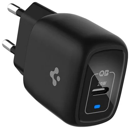 Nabíjačka SPIGEN PE2009EU POWERARC NETWORK CHARGER PD20W/3A BLACK (ACH02070)