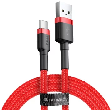 Baseus Cafule USB-C кабел 2A 2м (червен)  