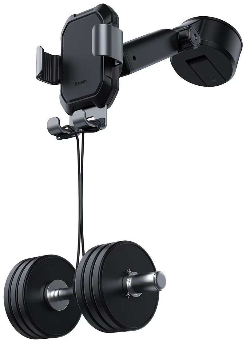 Holder Baseus Gravity car mount for Tank phone with suction cup (black)