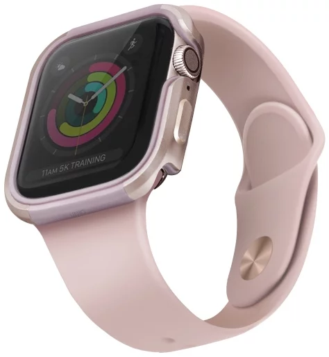 Kryt UNIQ Valencia Apple Watch Series 4/5/6/SE 44mm blush gold pink (UNIQ-44MM-VALPNK)