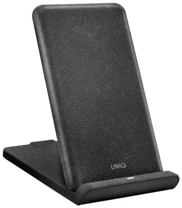 Bezdrôtová nabíjačka UNIQ Vertex Foldable 10W Fast charge charcoal grey (LITHOS Collective) (UNIQ-VERTEX-GBLACK)