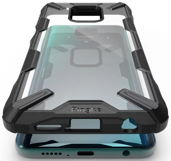 Case RINGKE FUSION X XIAOMI REDMI NOTE 9S/9 PRO/9 PRO MAX BLACK