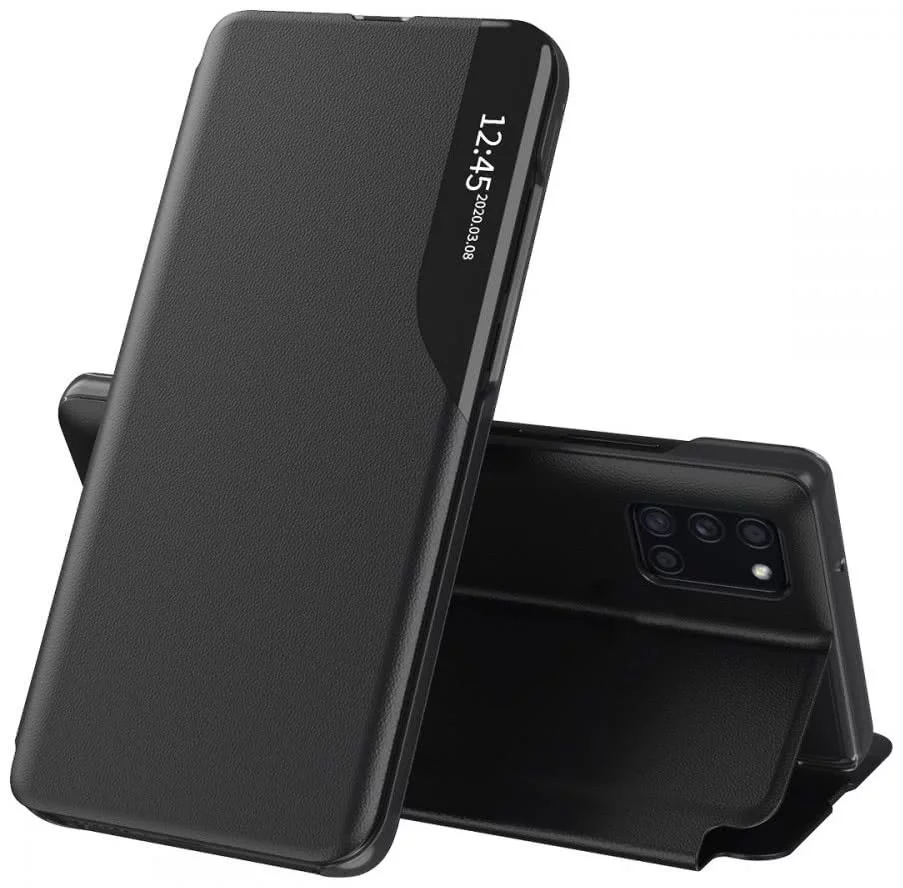 E-shop Púzdro TECH-PROTECT SMART VIEW GALAXY A42 5G BLACK (6216990208997)
