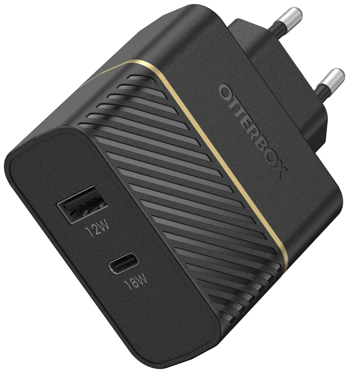 Nabíjačka Otterbox EU Wall Charger 30W - USB-C 18W + USB-A 1 black (78-52723)