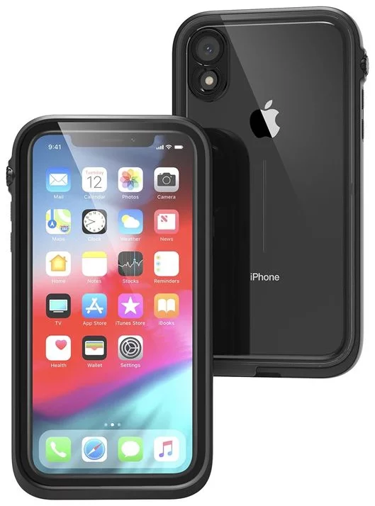 Levně Kryt Catalyst Waterproof case, black - iPhone XR (CATIPHOXBLKM)