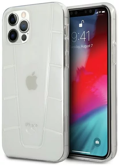 Levně Kryt Mercedes MEHCP12LCLCT iPhone 12 Pro Max 6,7" clear hardcase Transparent Line (MEHCP12LCLCT)