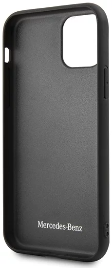 Coque IPhone 12 Mini Mercedes-Benz Bow Line - Licence Officielle - Protection Noire - 5,4 Pouces