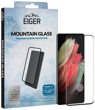 Eiger - Galaxy S21 Ultra 5G Protection écran 3D GLASS
