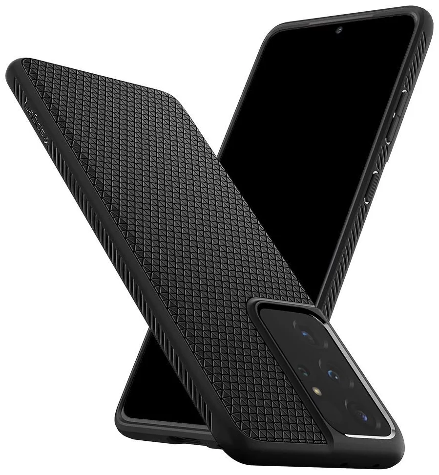 Spigen Liquid Air, black Galaxy S21 Ultra (ACS02350)