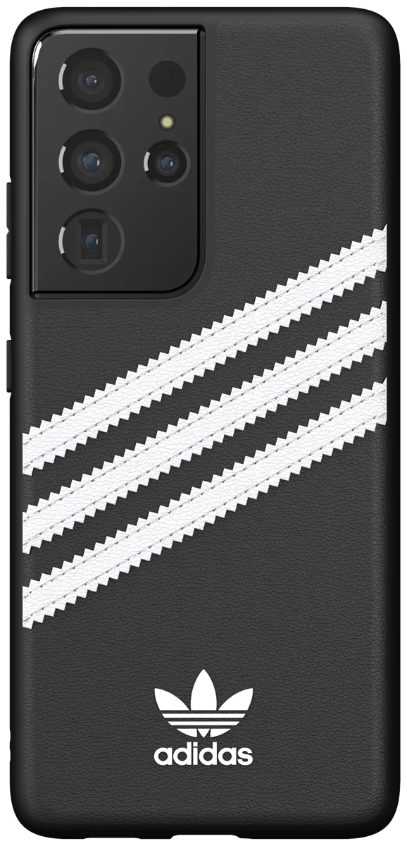 Altijd inhoudsopgave regeling Case adidas OR Moulded Case PU SS21 for Galaxy S21 Ultra black/white (44760)