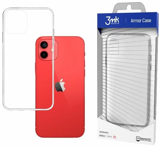 E-shop Kryt 3MK All-Safe AC iPhone 12/12 Pro 6,1" Armor Case Clear