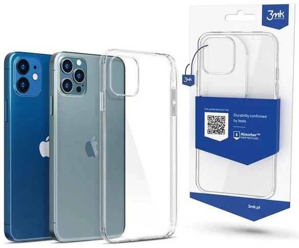 E-shop Kryt 3MK Apple iPhone 12 Max/12 Pro - 3mk Clear Case