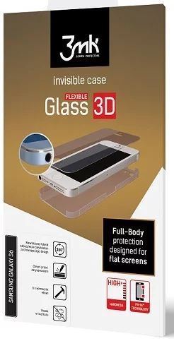 Ochranné sklo 3MK FlexibleGlass 3D iPhone 8 Hybrid Glass + Foil