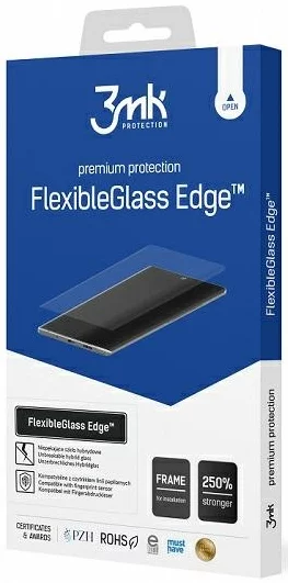 Ochranné sklo 3MK Samsung Galaxy Note 10 Black - 3mk FlexibleGlass Edge