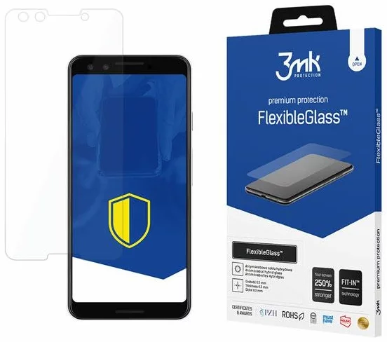 Ochranné sklo 3MK FlexibleGlass Google Pixel 3 Hybrid Glass