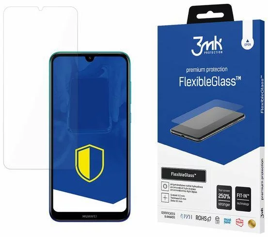 Ochranné sklo 3MK FlexibleGlass Huawei Y7 2019 Hybrid Glass