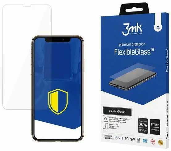 Ochranné sklo 3MK FlexibleGlass iPhone Xs Hybrid Glass