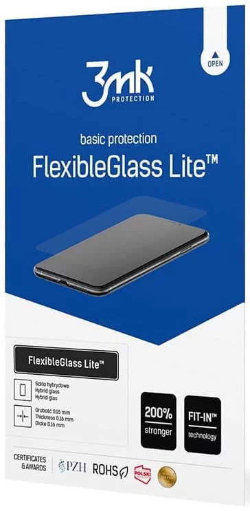 Ochranné sklo 3MK FlexibleGlass Lite Honor X10 Lite Hybrid Glass Lite 