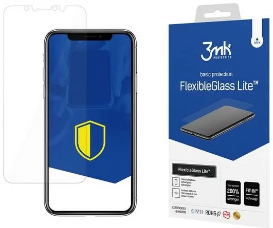 Ochranné sklo 3MK Apple iPhone X - 3mk FlexibleGlass Lite